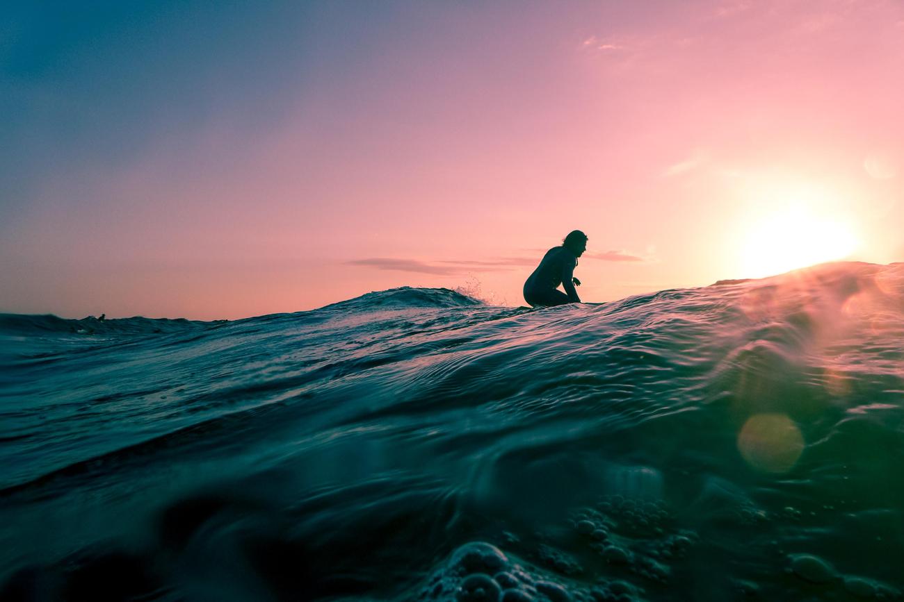 Benefits of surfing for mental health