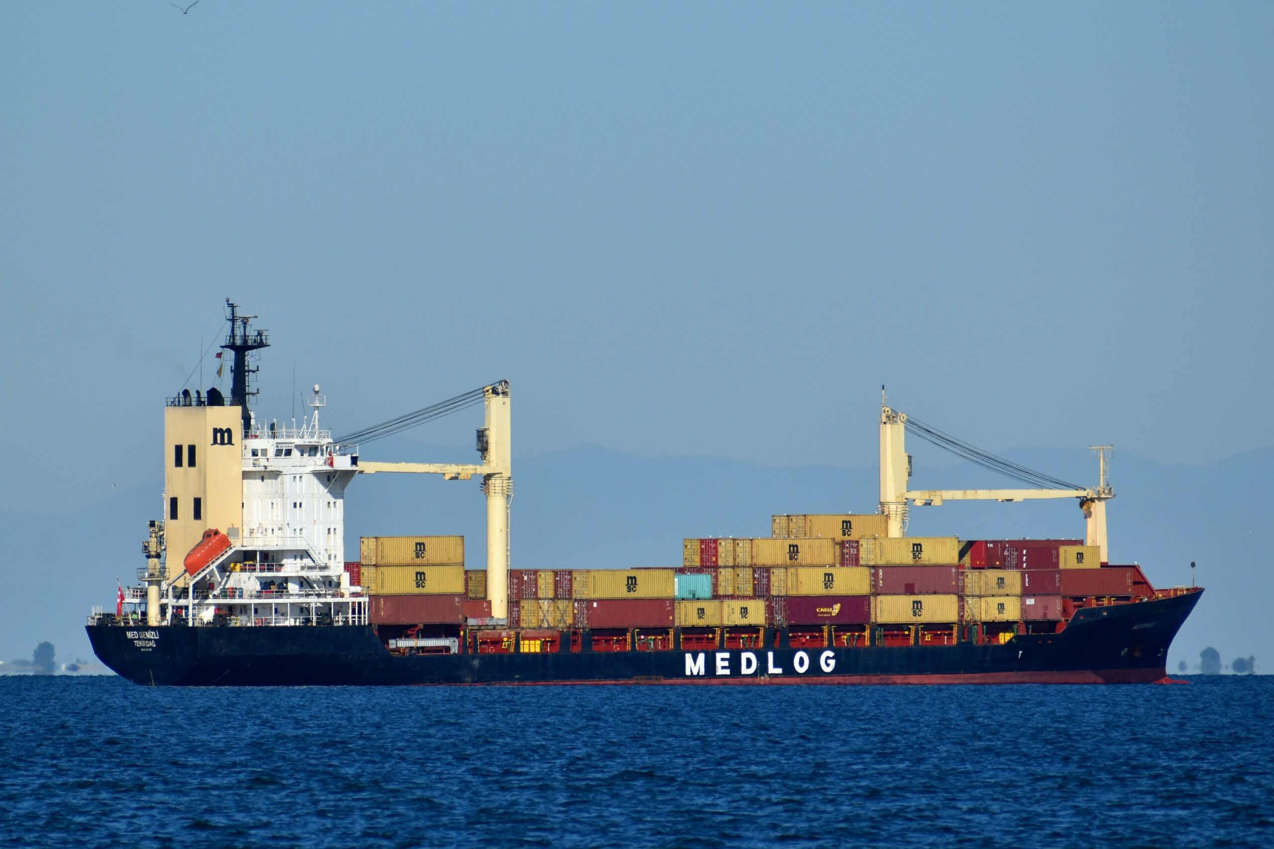 Diverse categories of ships