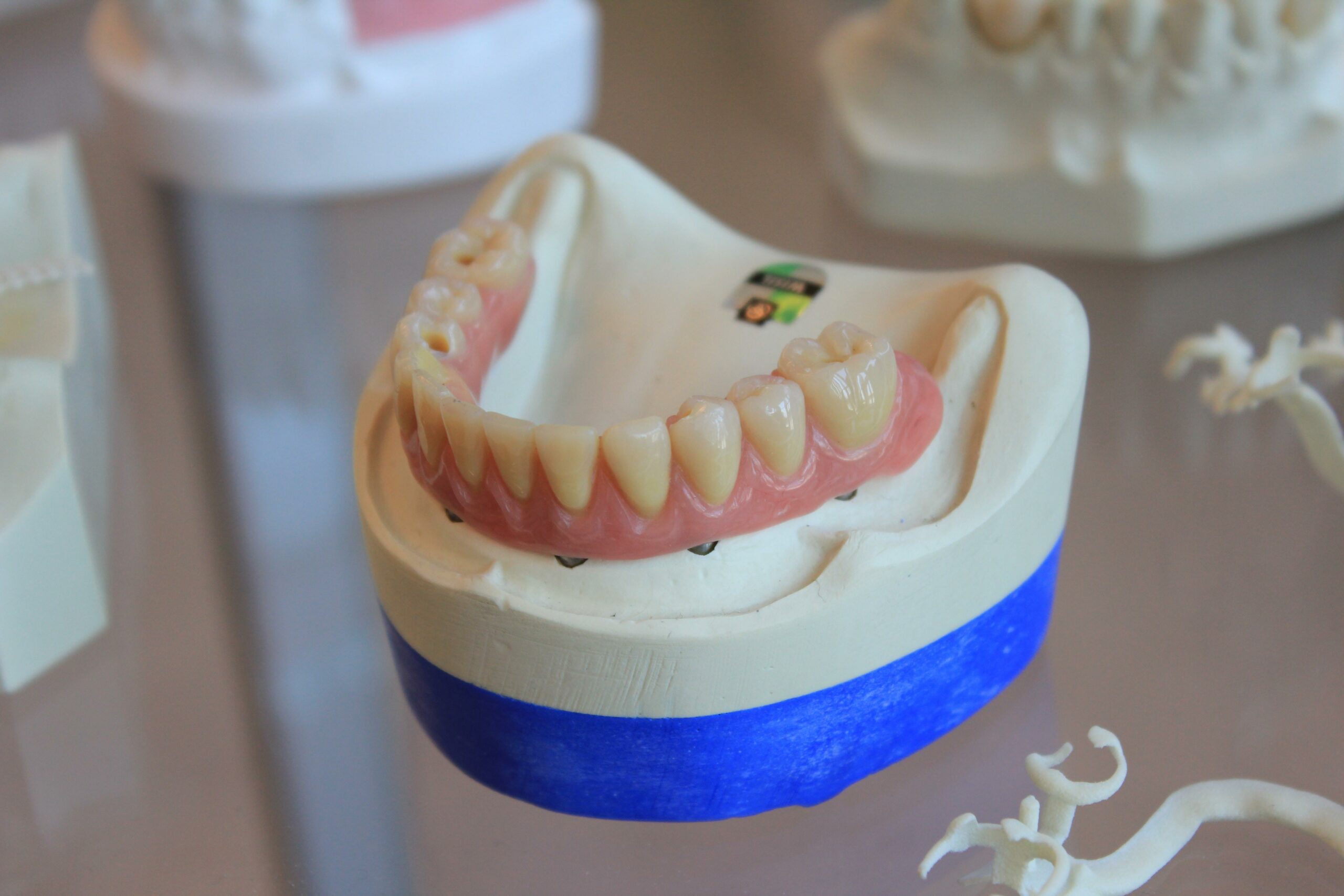maintaining dentures