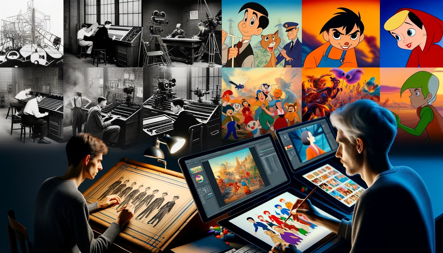 2d animation history