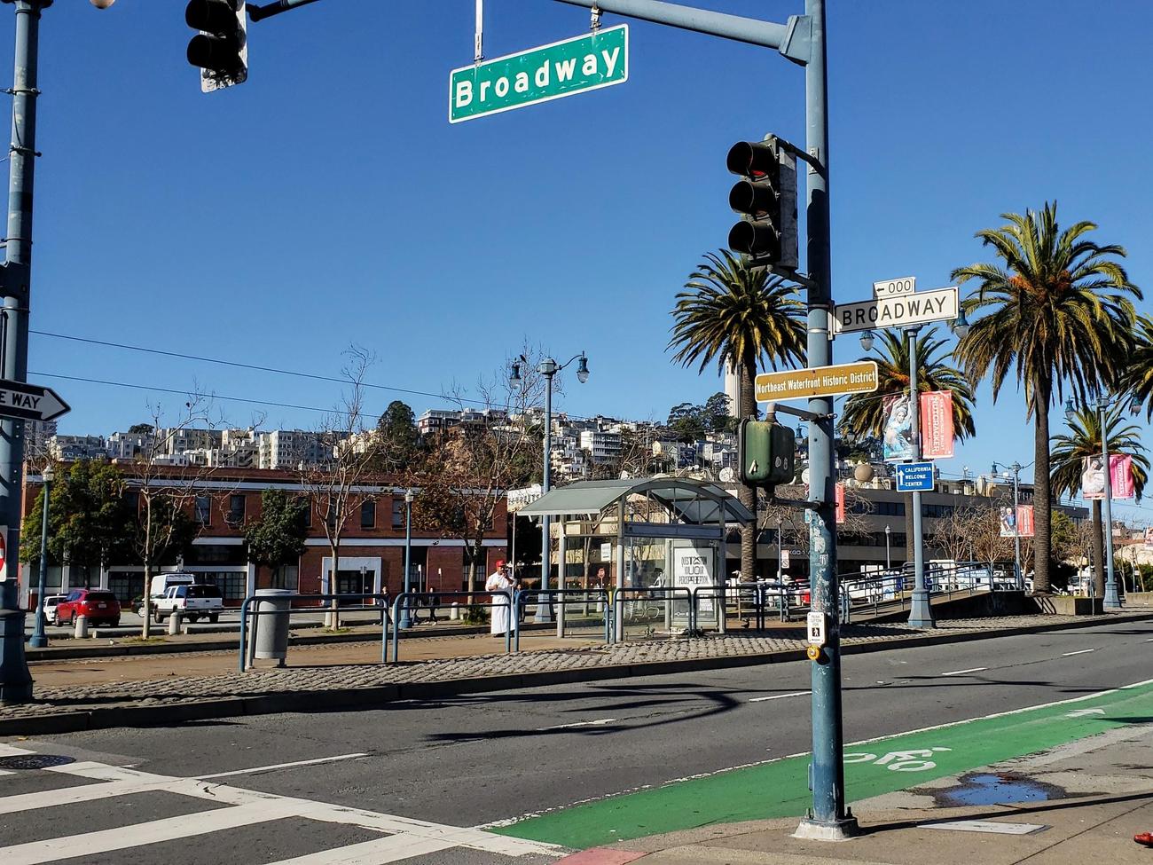 Broadway district location