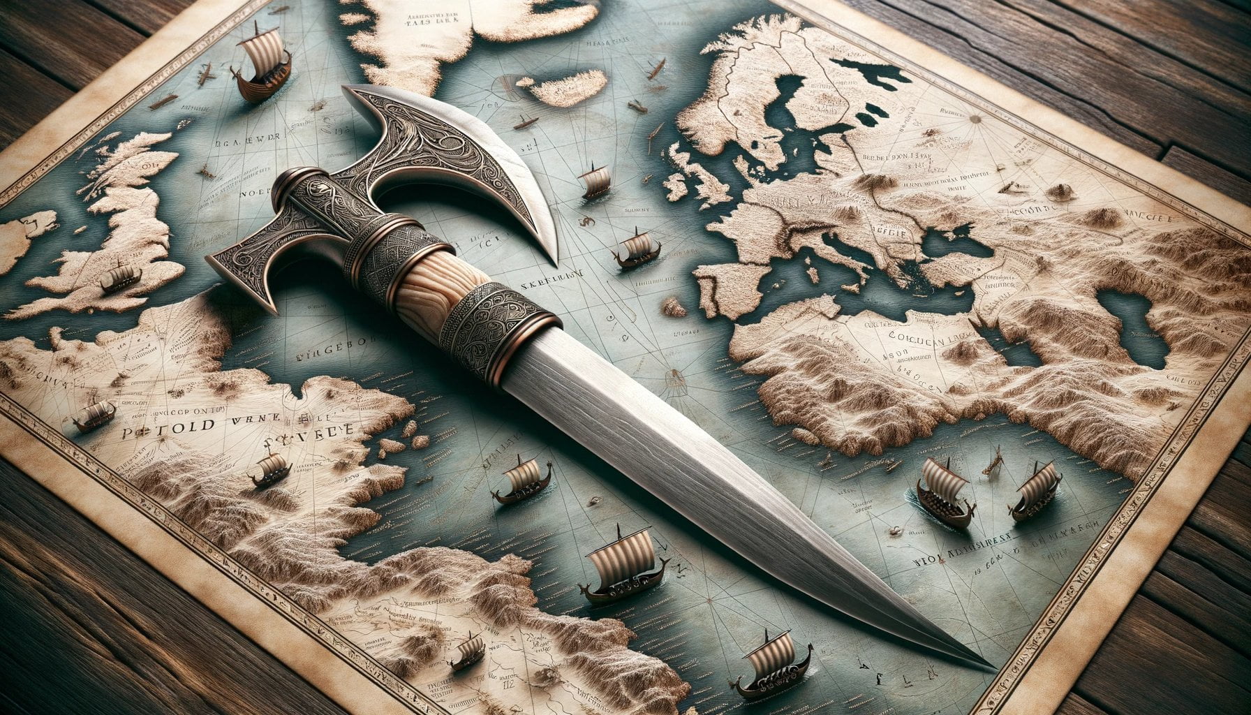 Did Vikings use a seax 