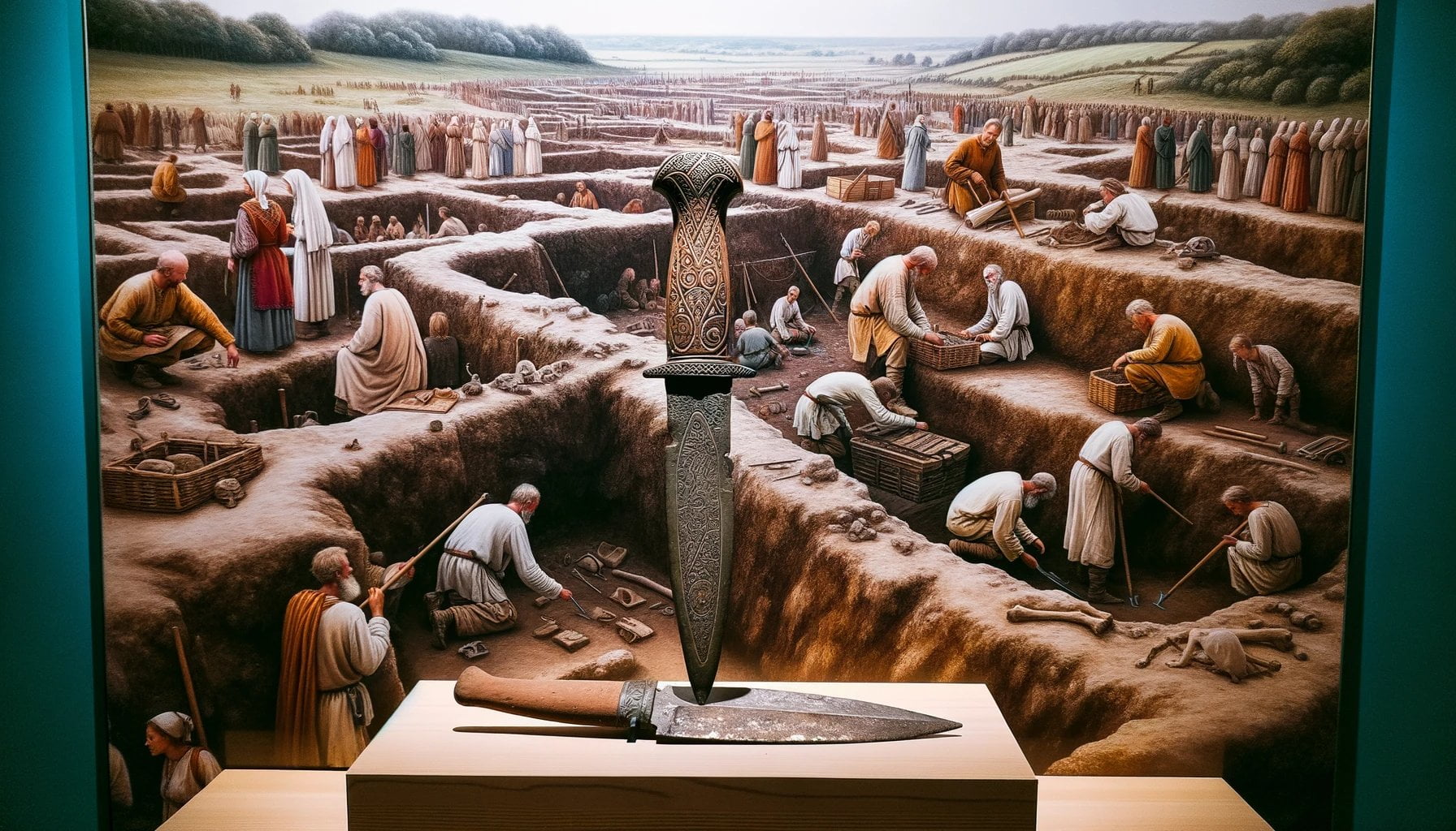 Did Vikings use daggers 