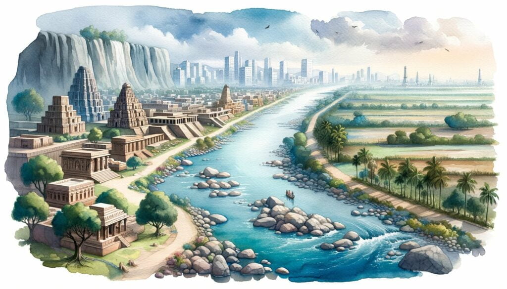 How many civilizations were in ancient India