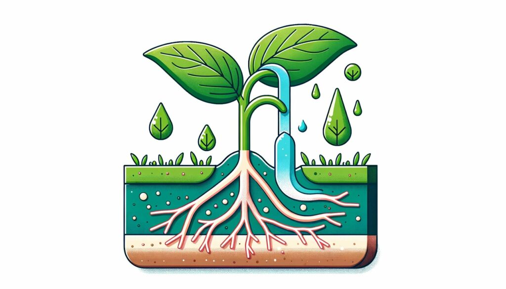 Is water released in transpiration