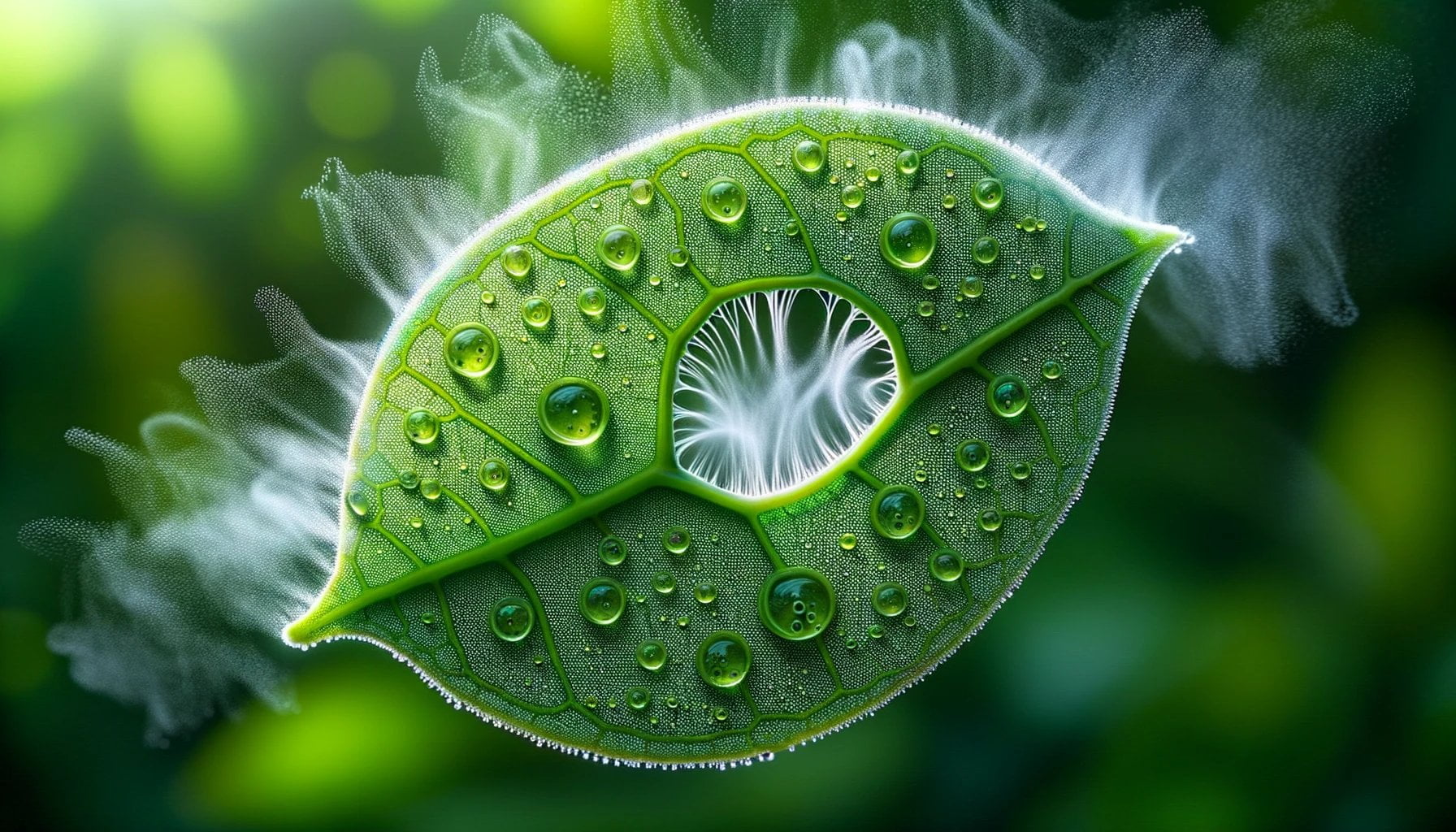 Is water released in transpiration