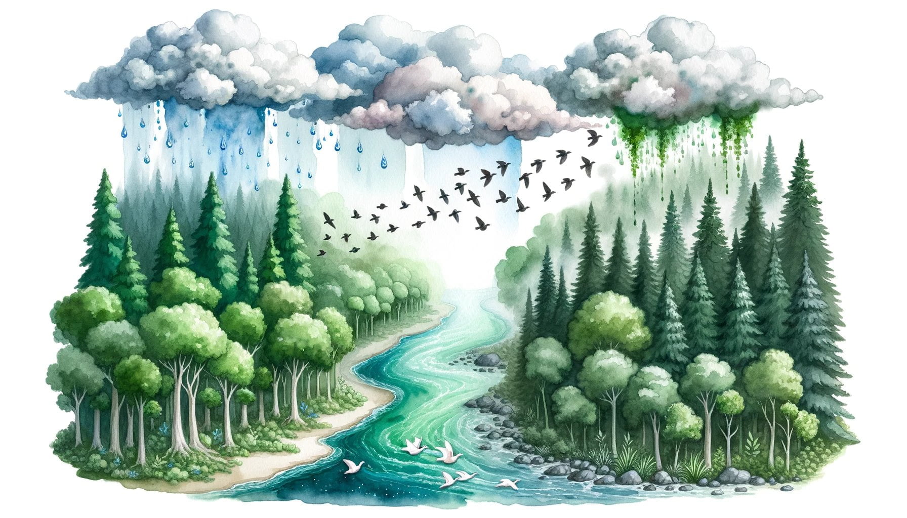 Transpiration Water Cycle