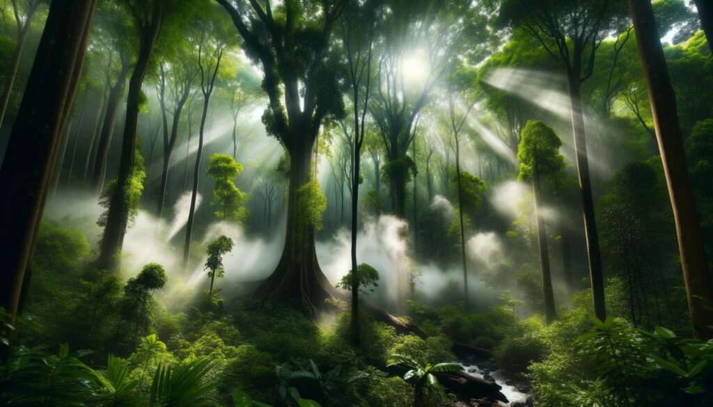 What cycle is transpiration from plants