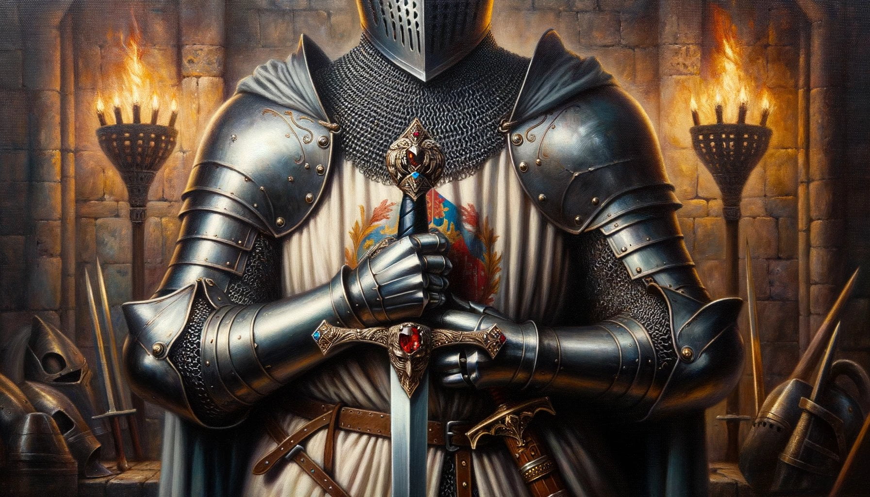 What dagger did knights use 