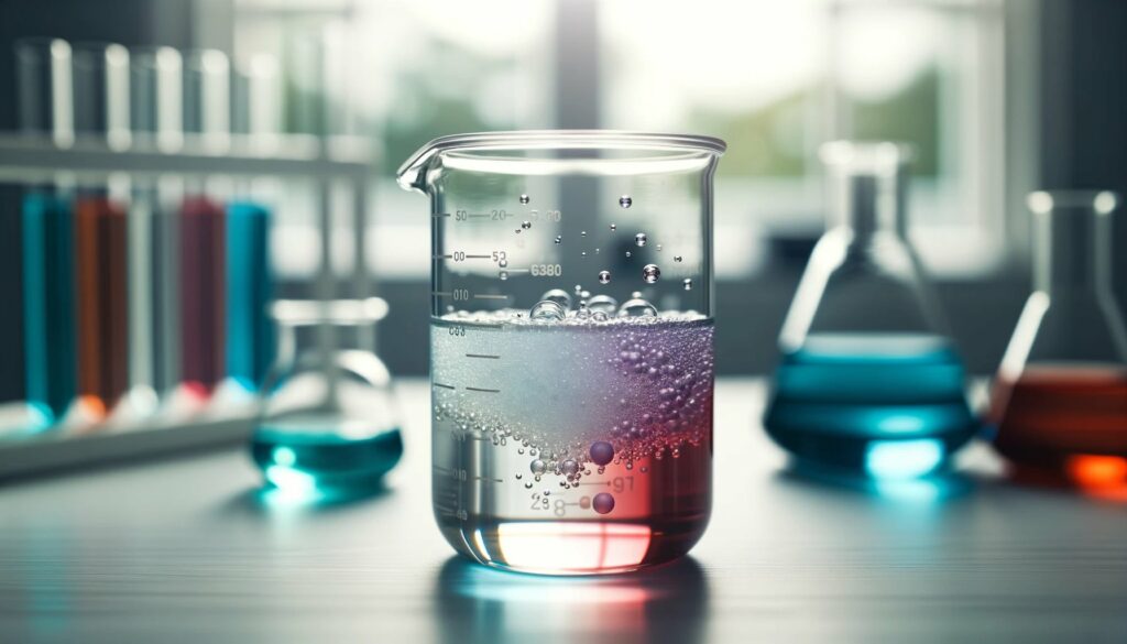 What happens in precipitation reaction
