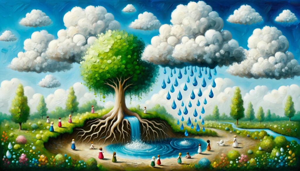 What is Precipitation in the Water Cycle for Kids