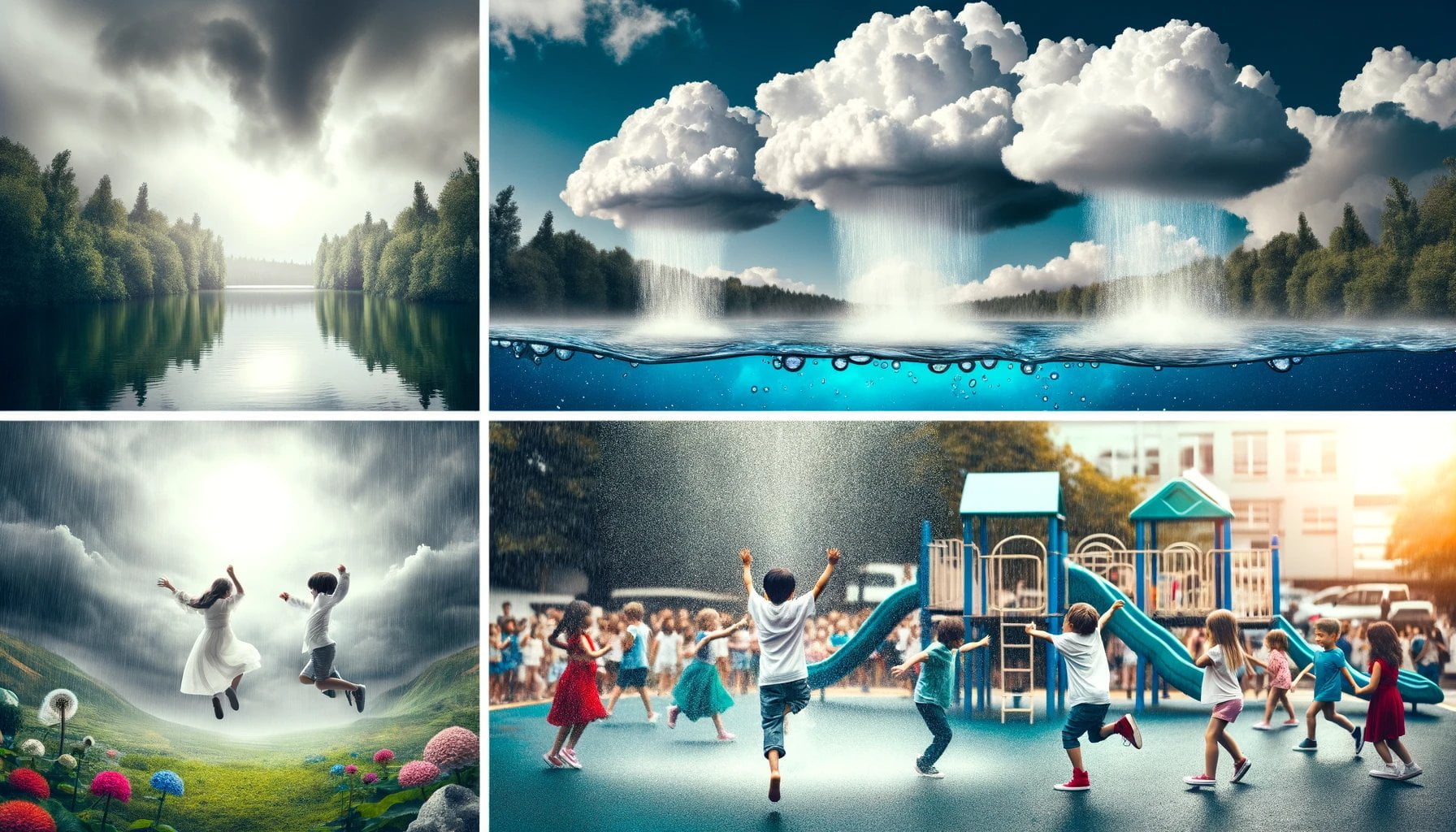 What is Precipitation in the Water Cycle for Kids