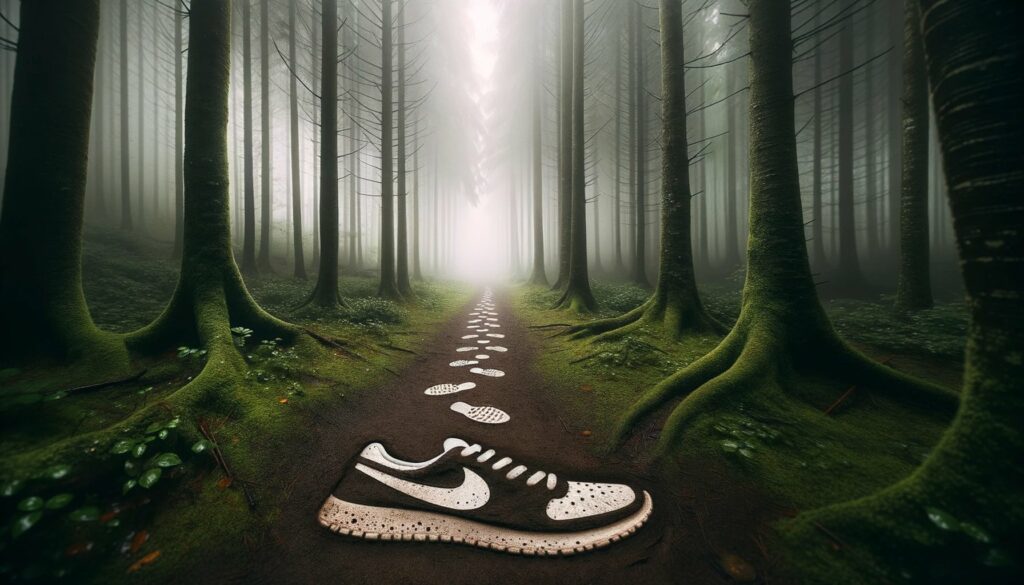 What was Nike's first shoe