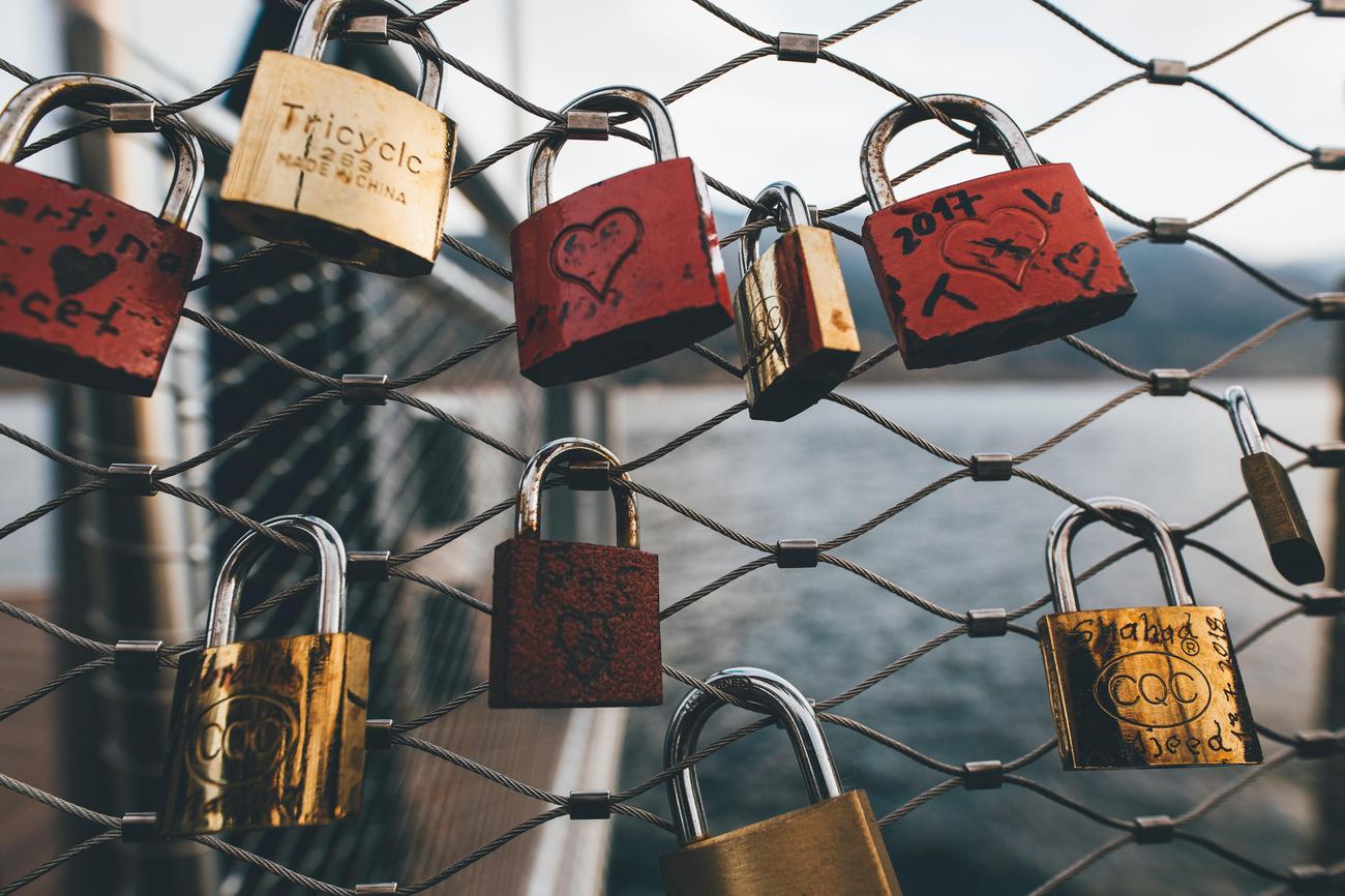 What was the first lock and key