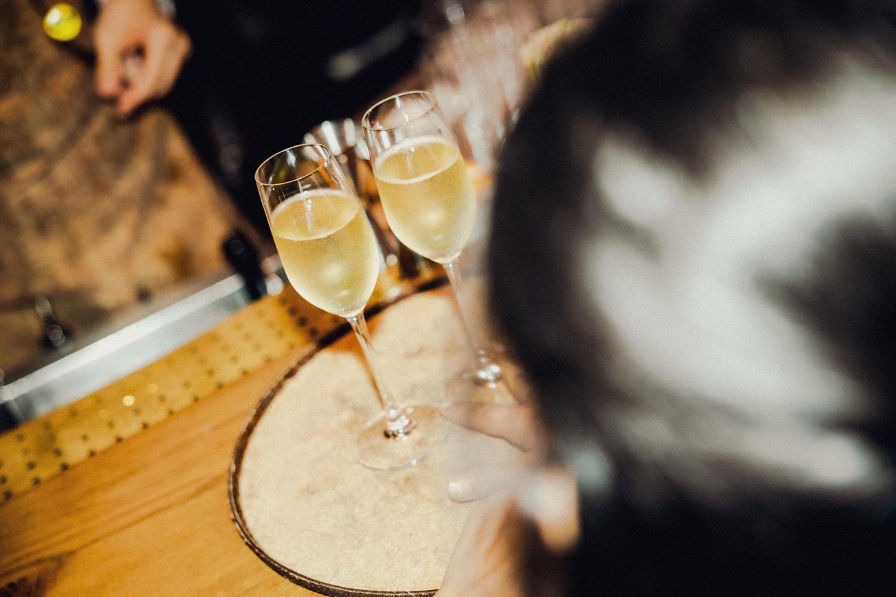Who first invented Champagne