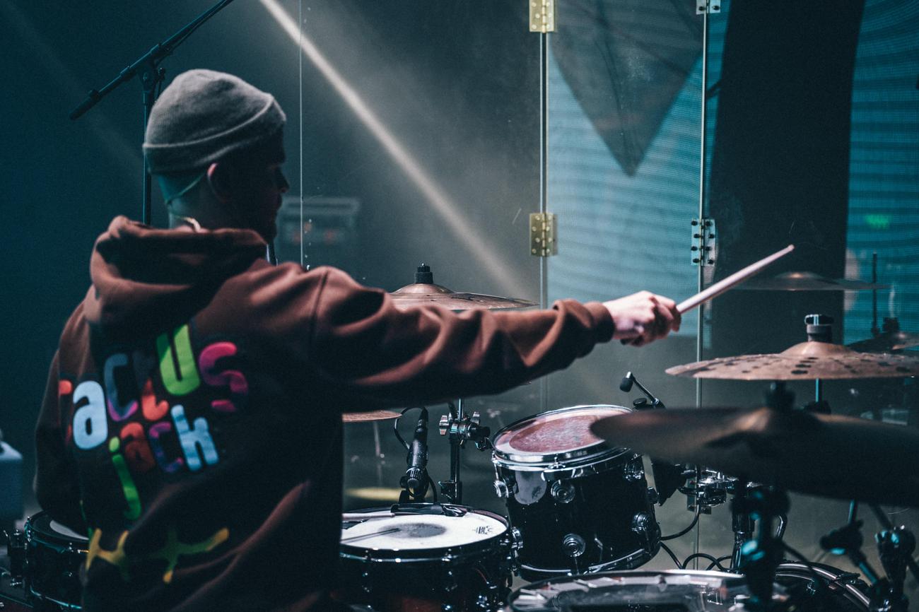 Why are drummers always happy
