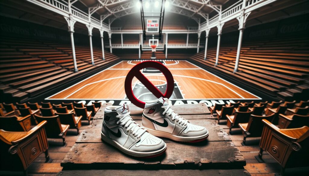 Why was Jordan 1 banned