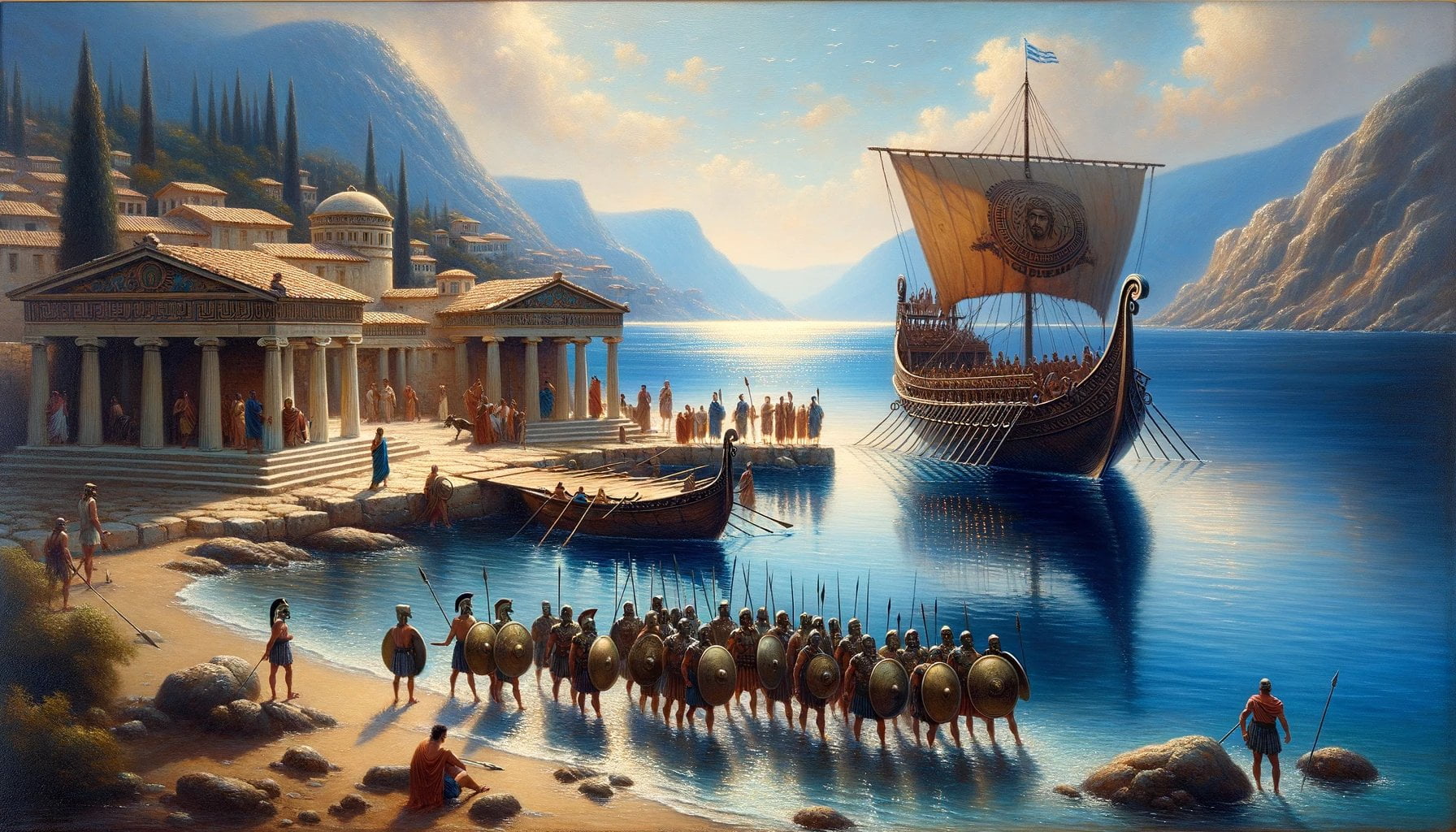 ancient greek word for warrior