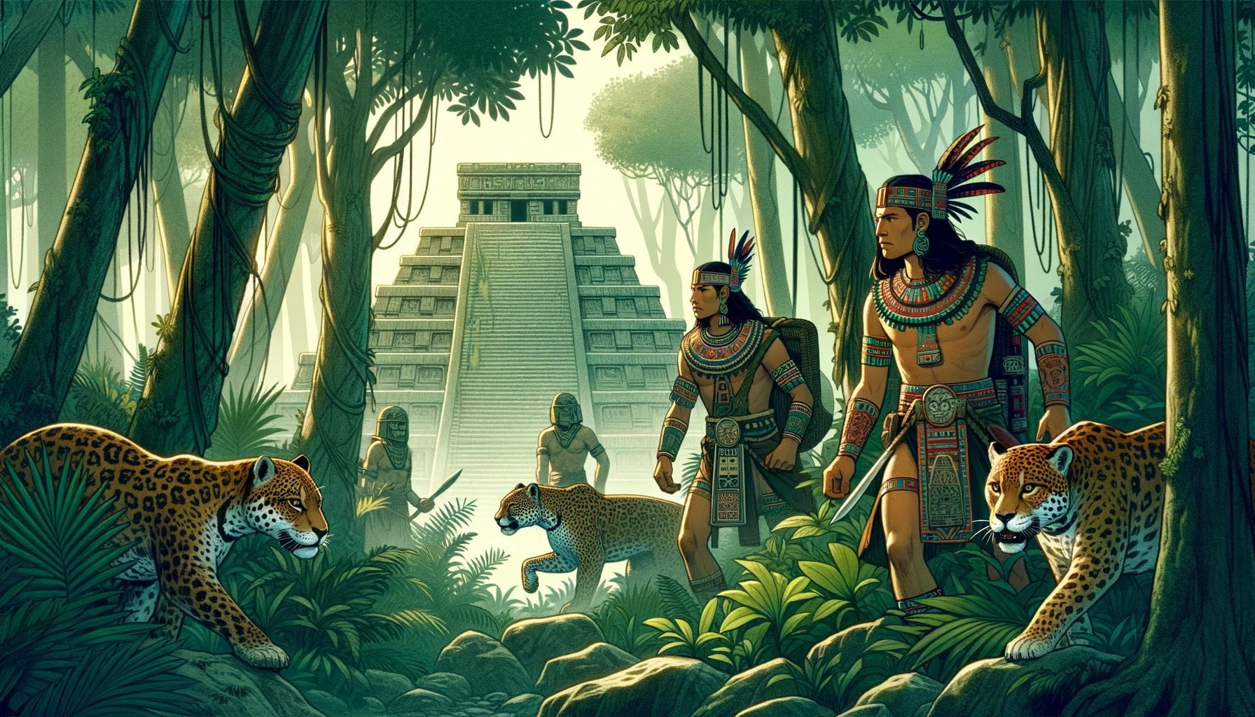 ancient mexican warriors