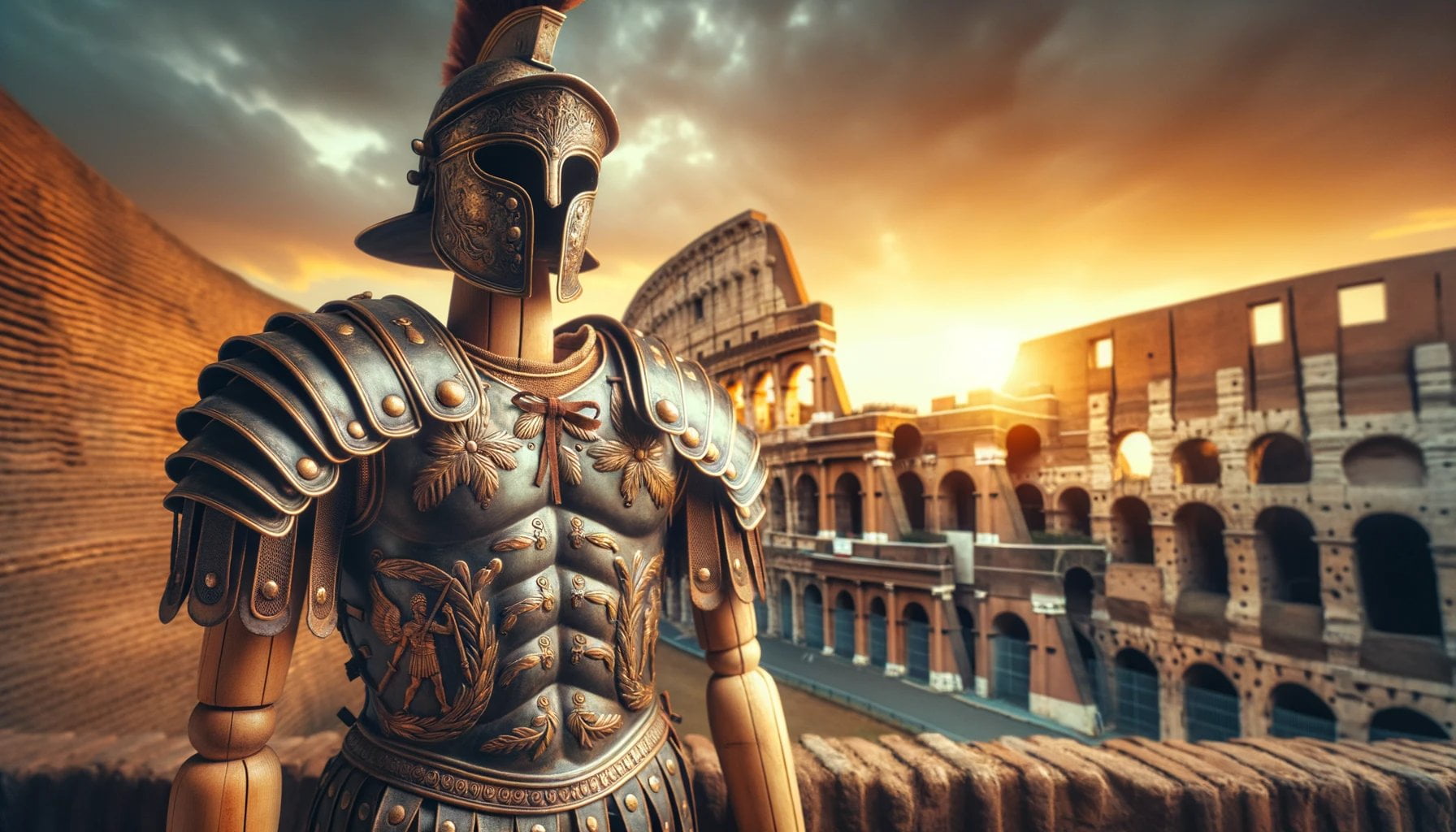 ancient roman gladiator armor 1