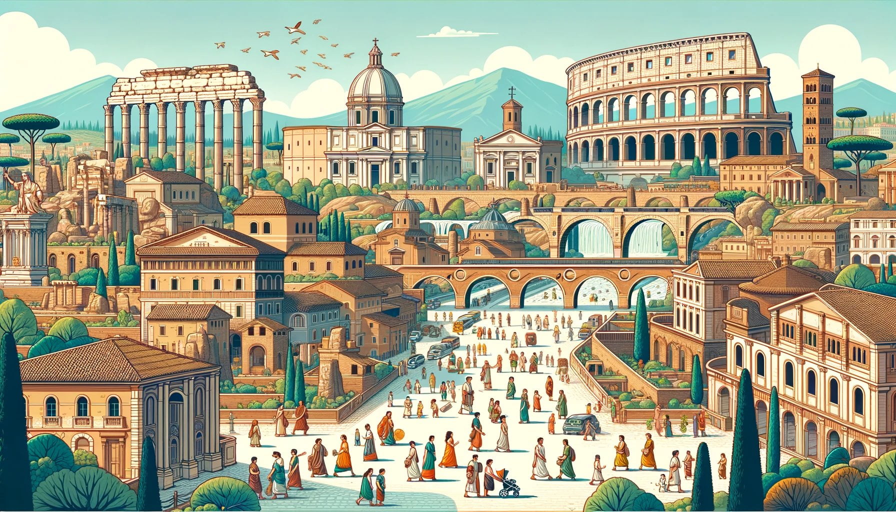 ancient romans achievements