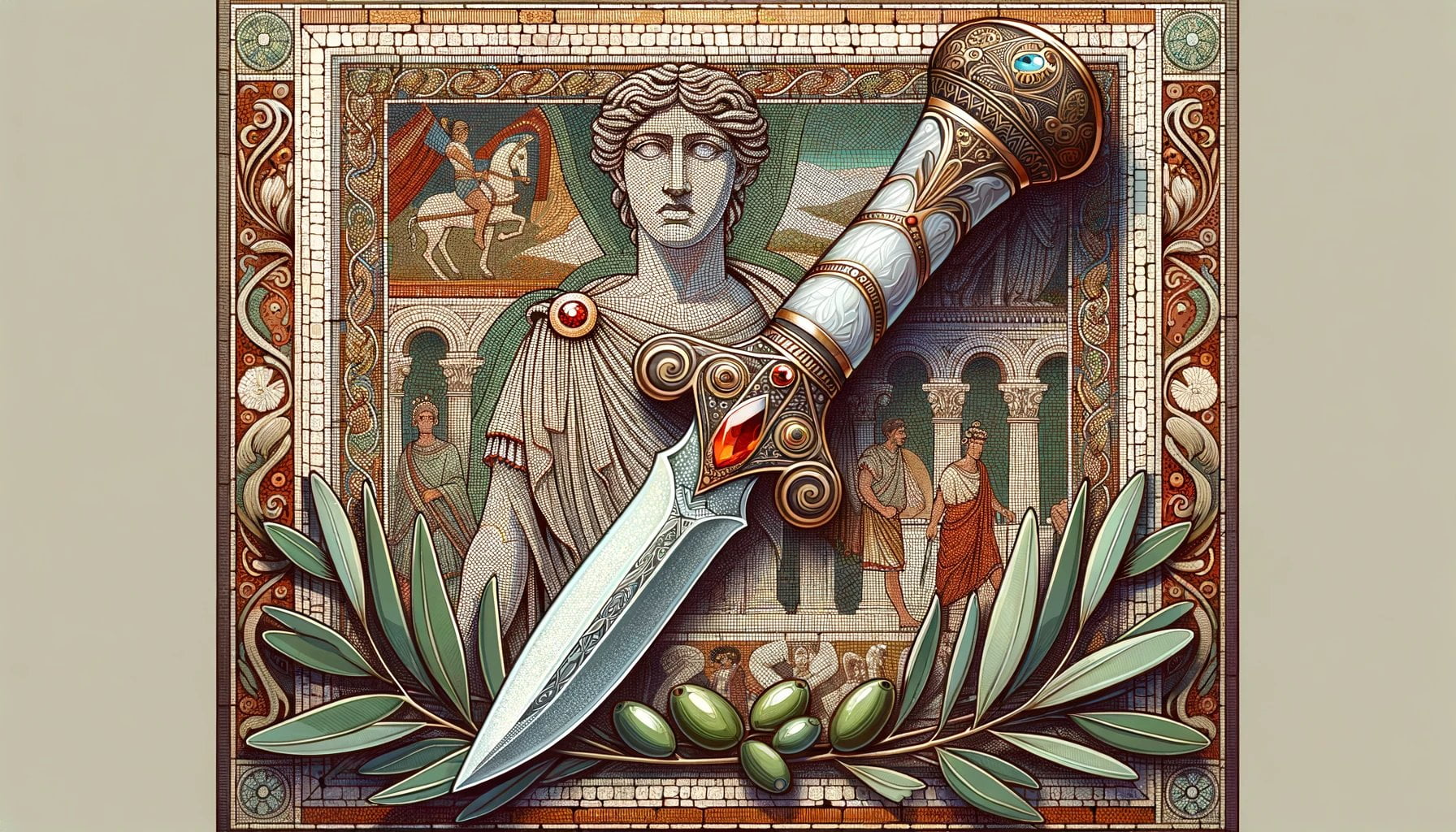 ancient rome dagger