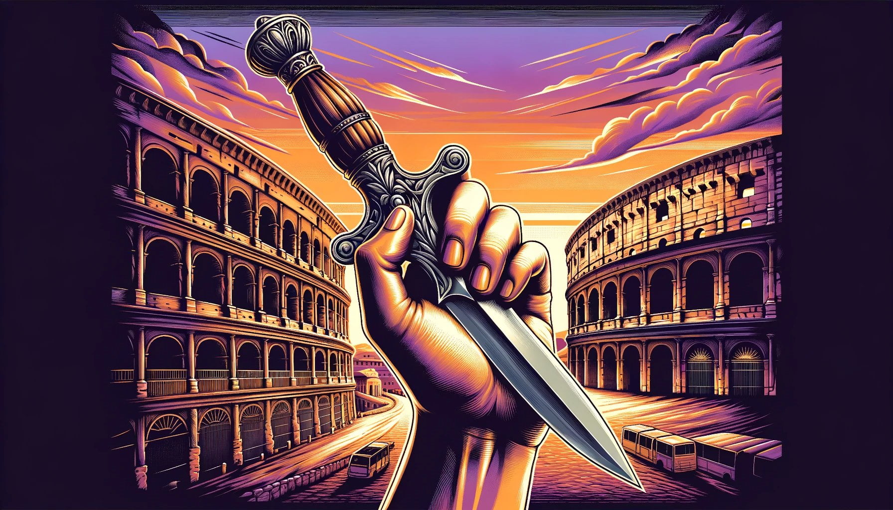 ancient rome dagger