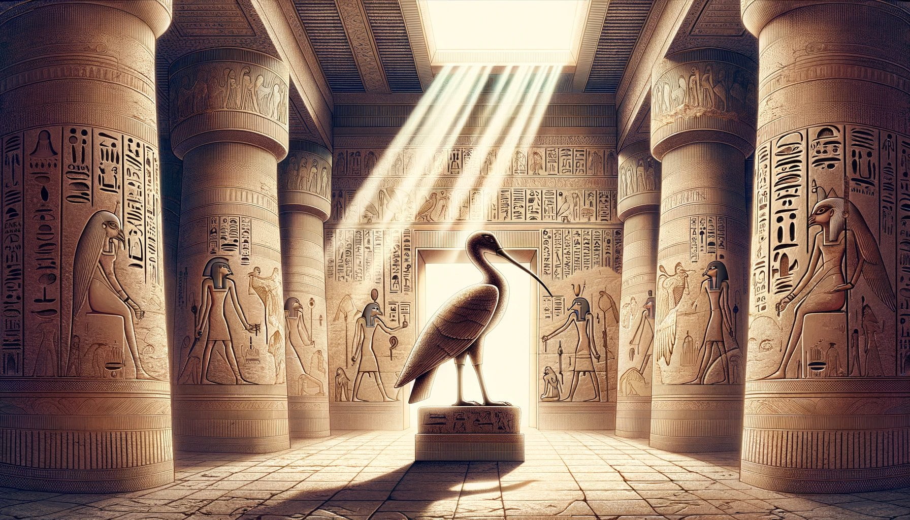 bird venerated in ancient egypt