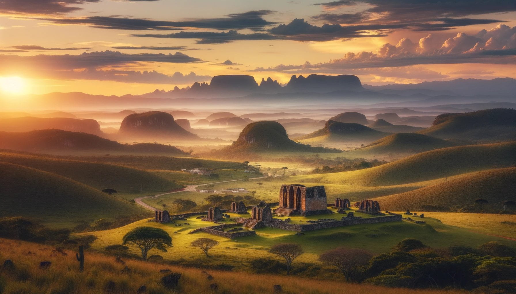 brazil ancient ruins