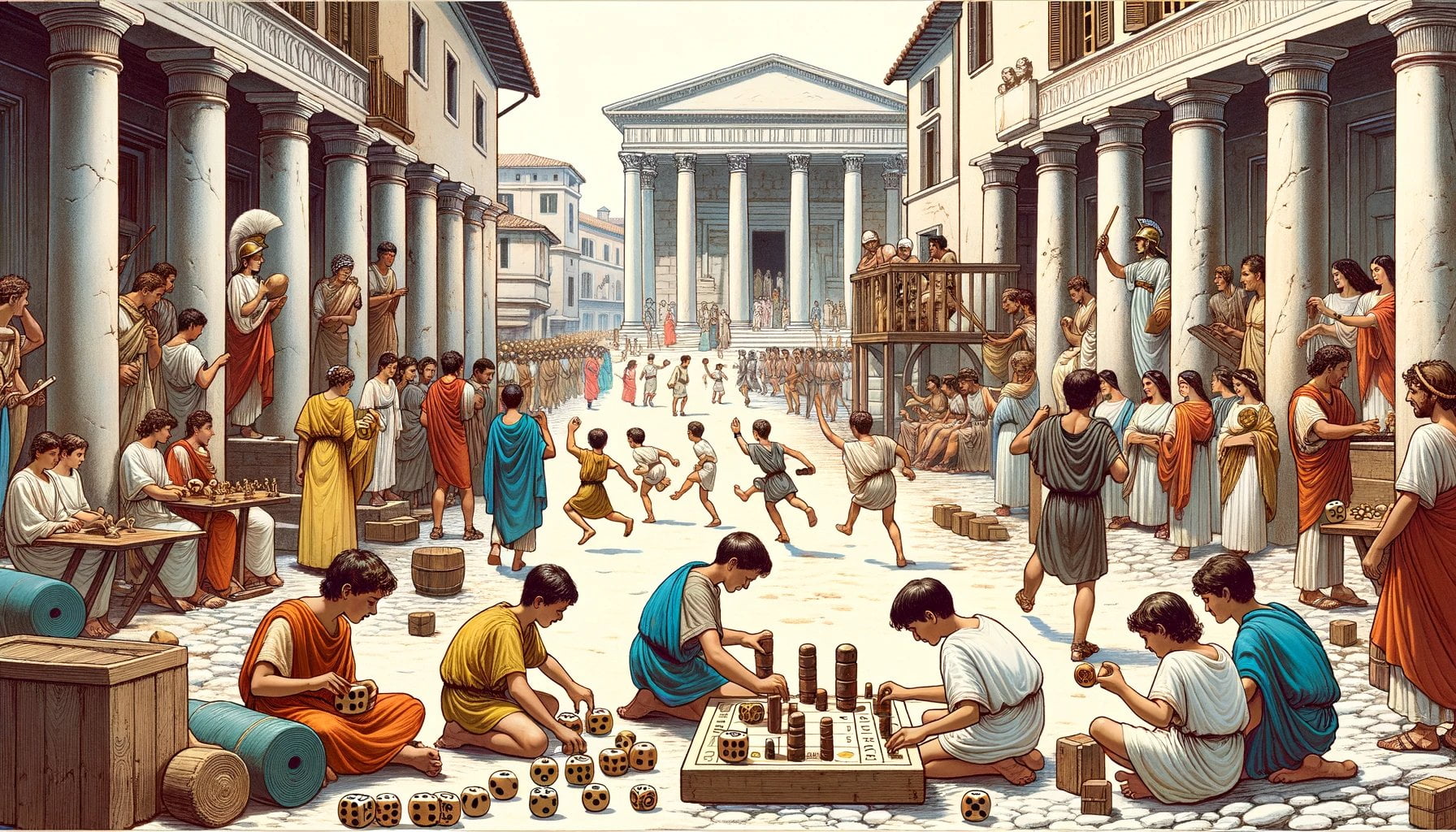 games in ancient rome
