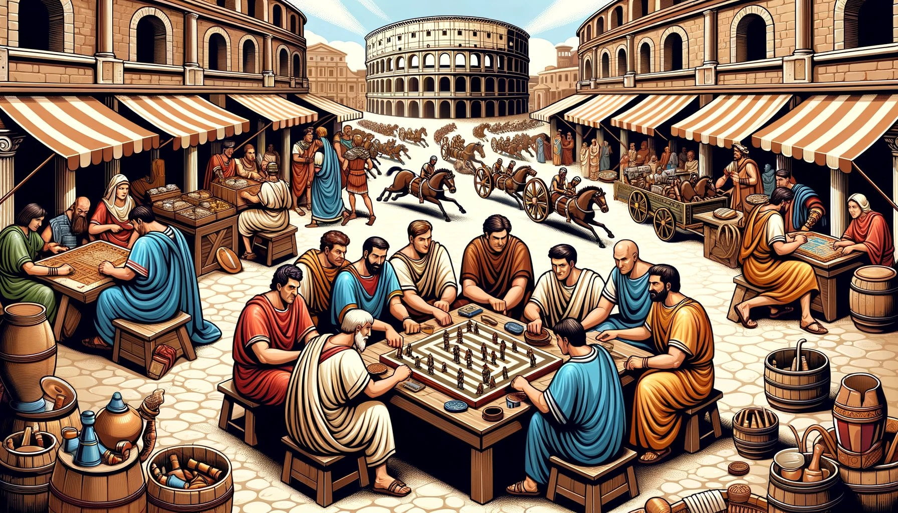 games in ancient rome