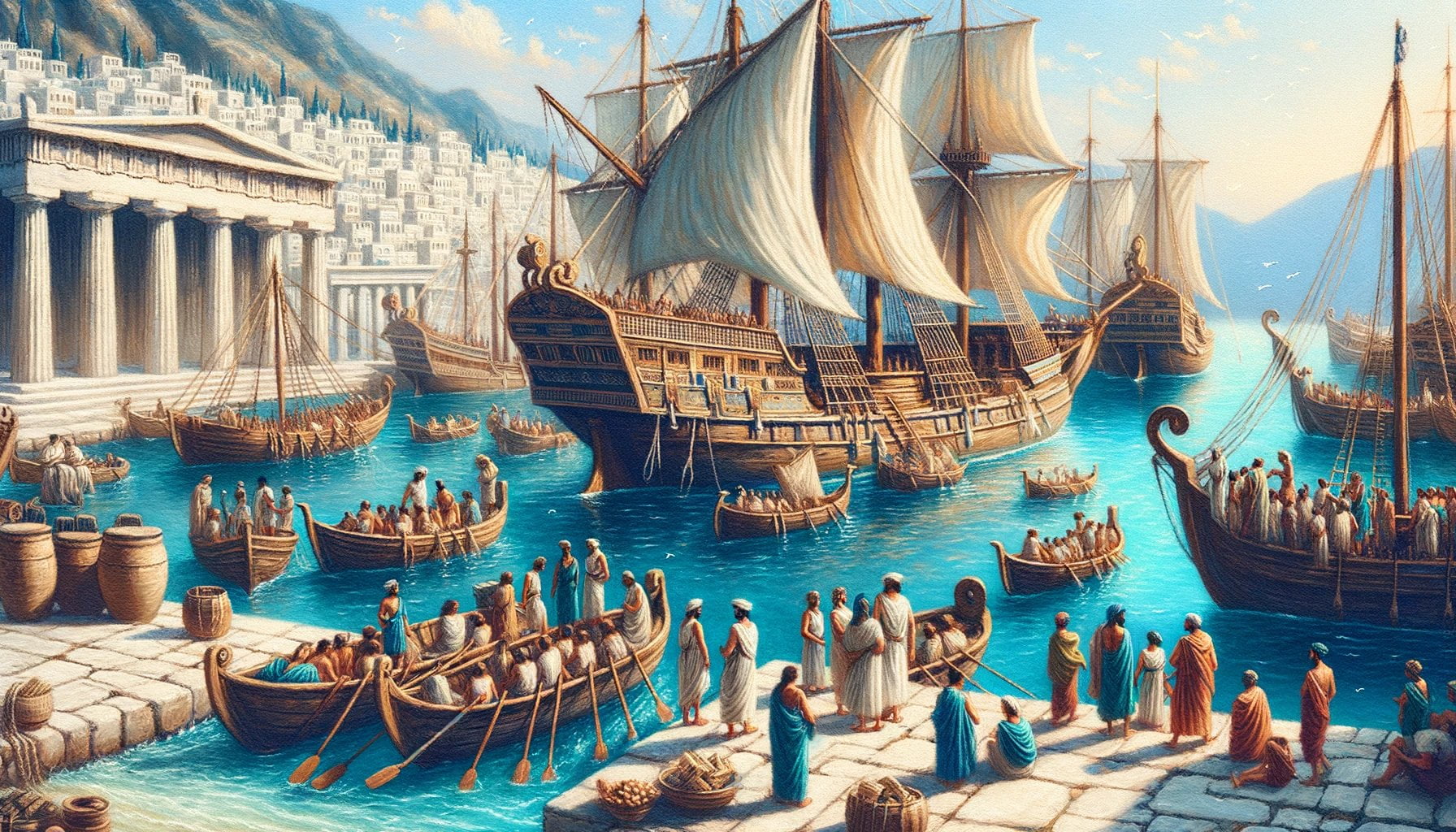 greek transportation ancient