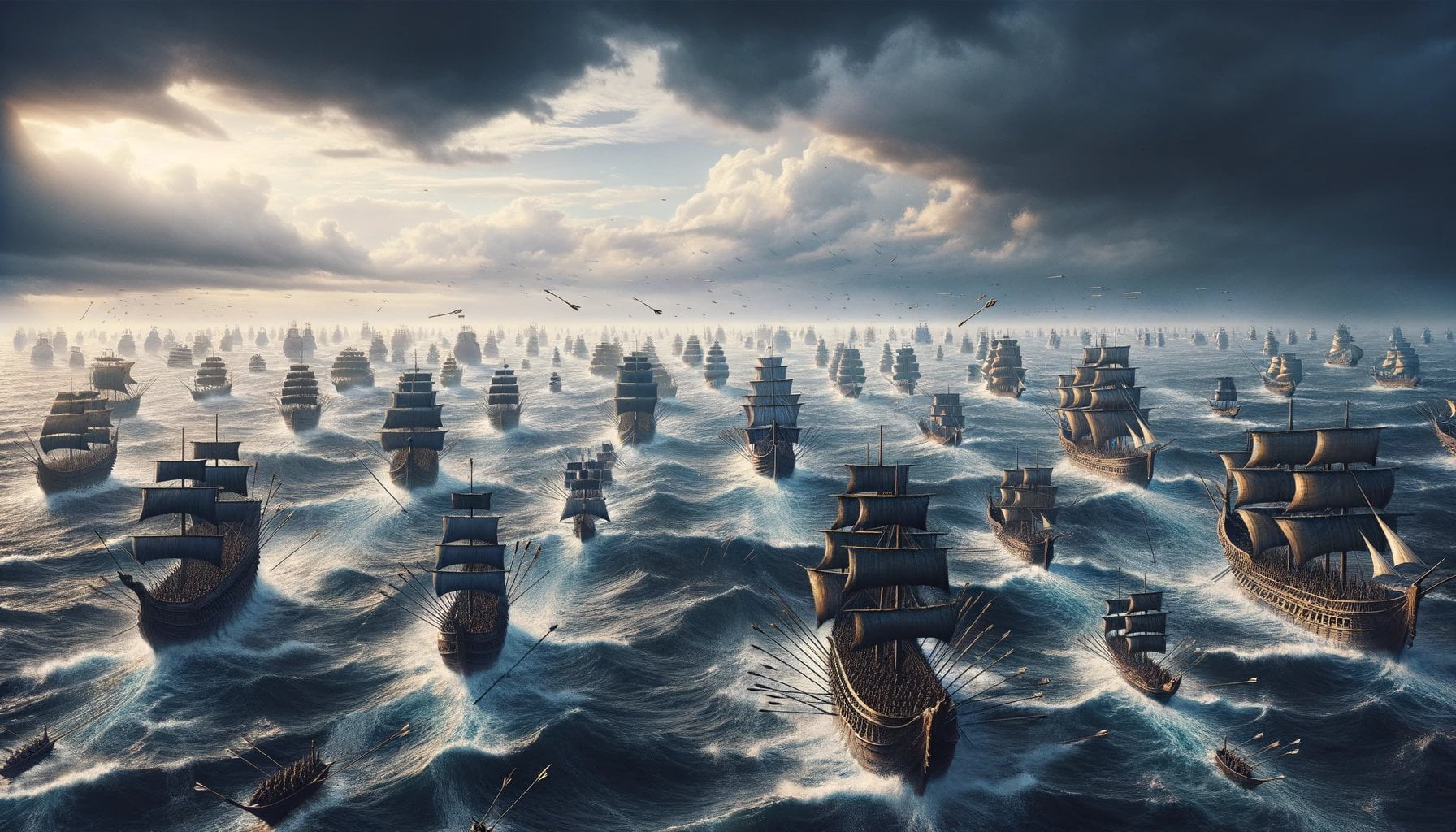 largest naval battle in ancient history