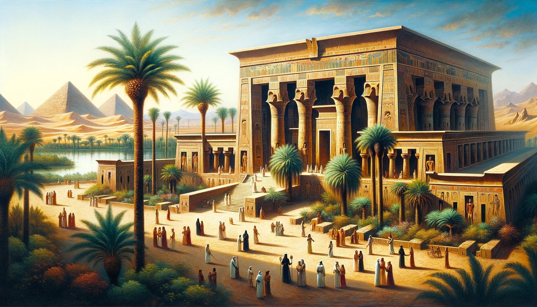 palaces in ancient egypt