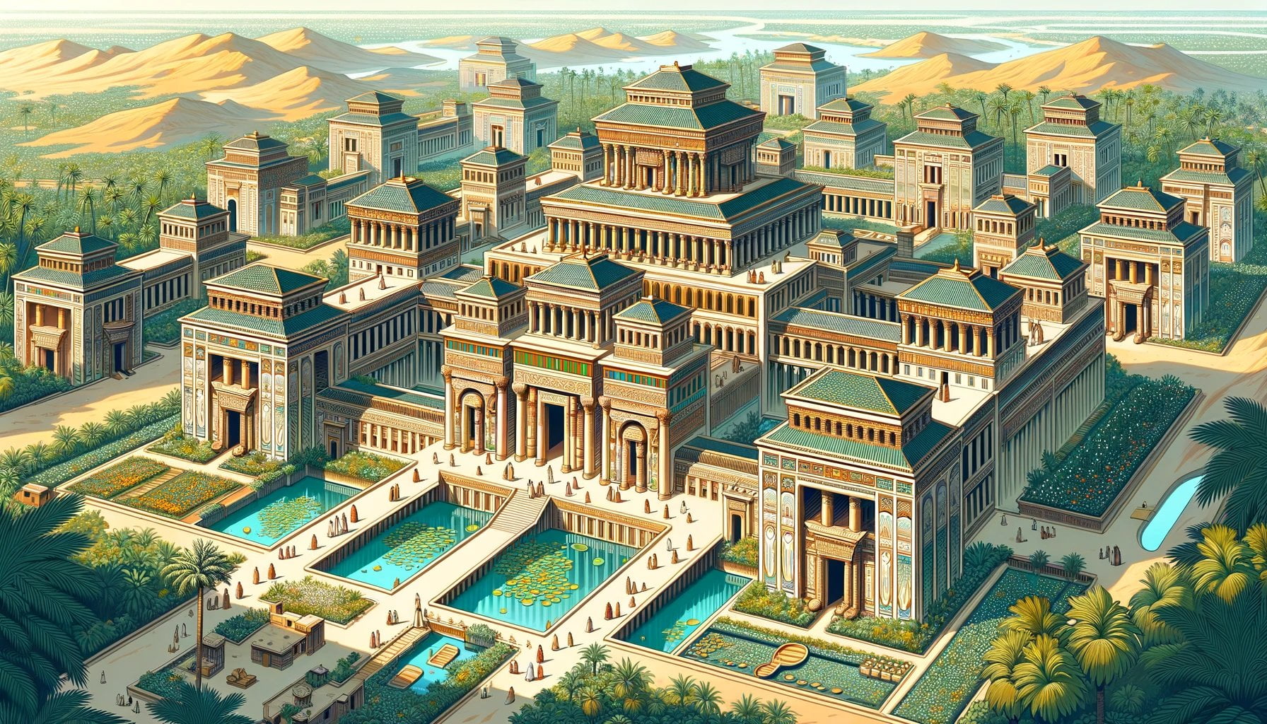 palaces in ancient egypt