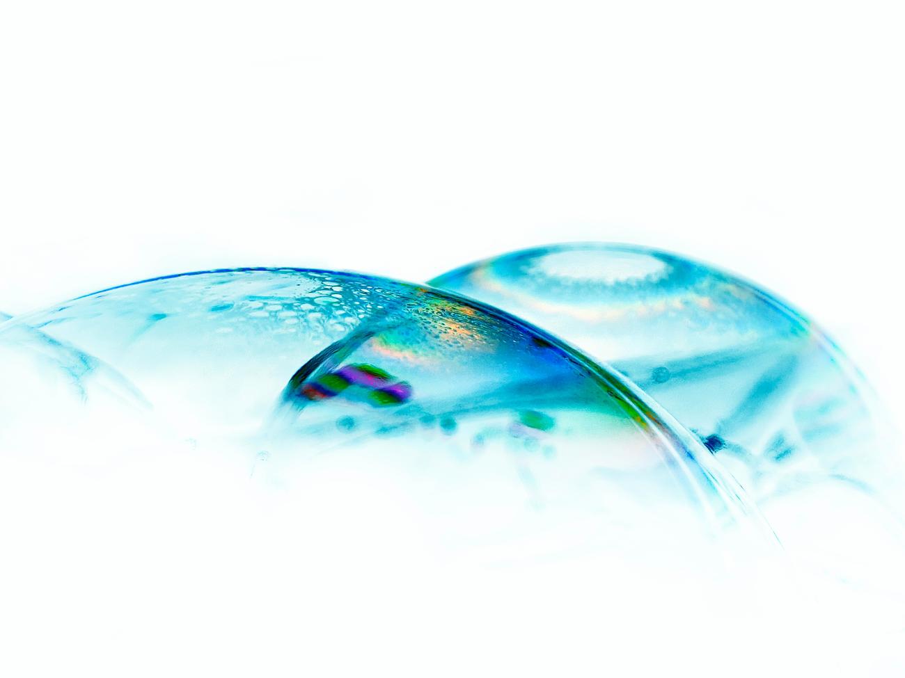 process of bubble creation