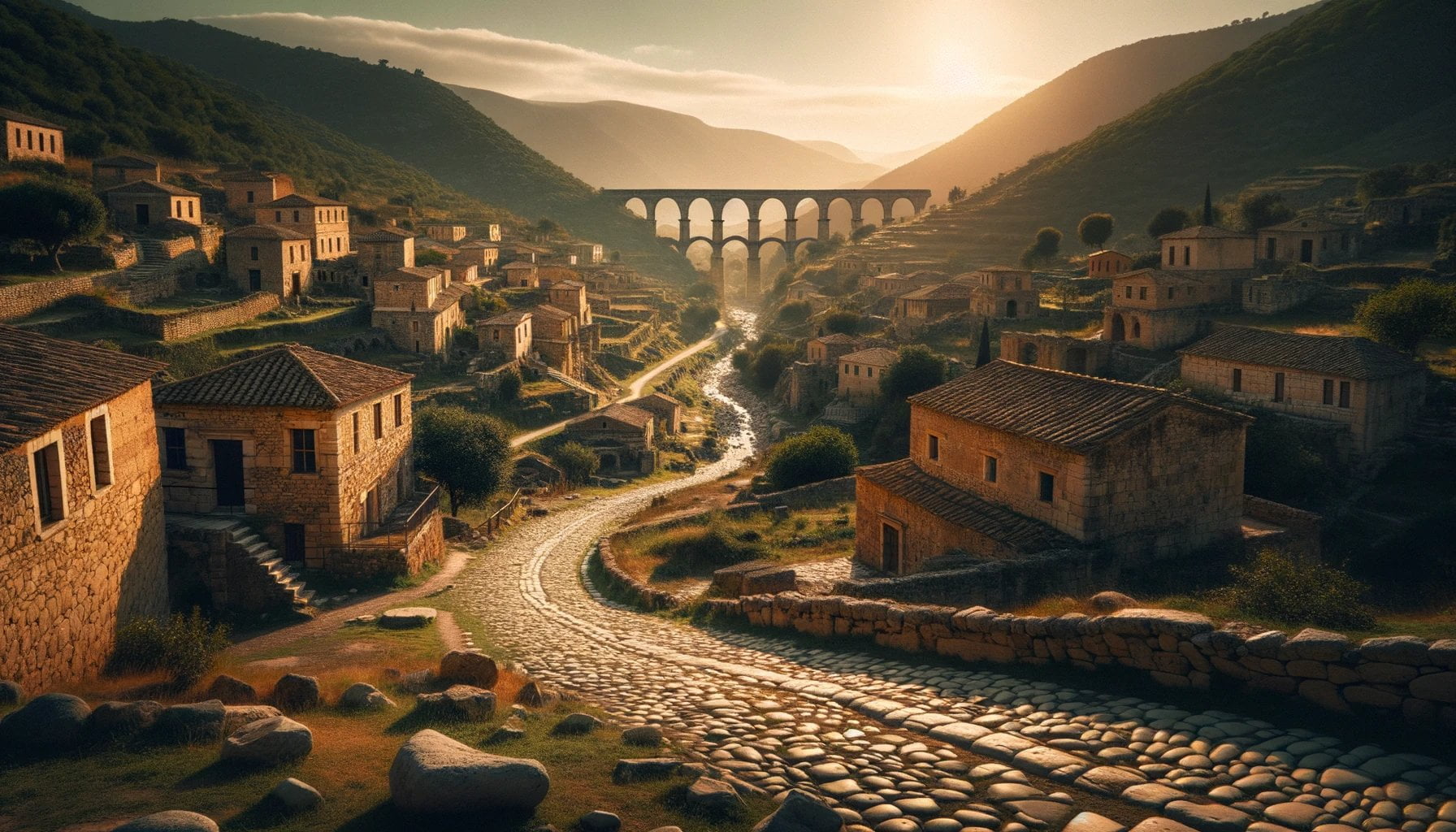 villages in ancient rome 1