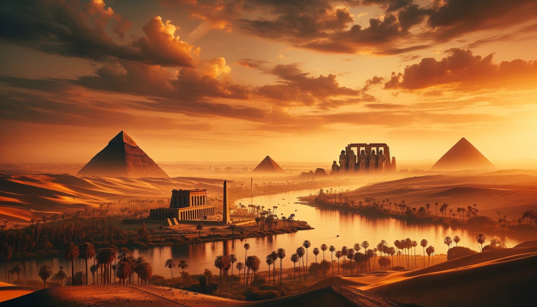 what are the 3 kingdoms of ancient egypt