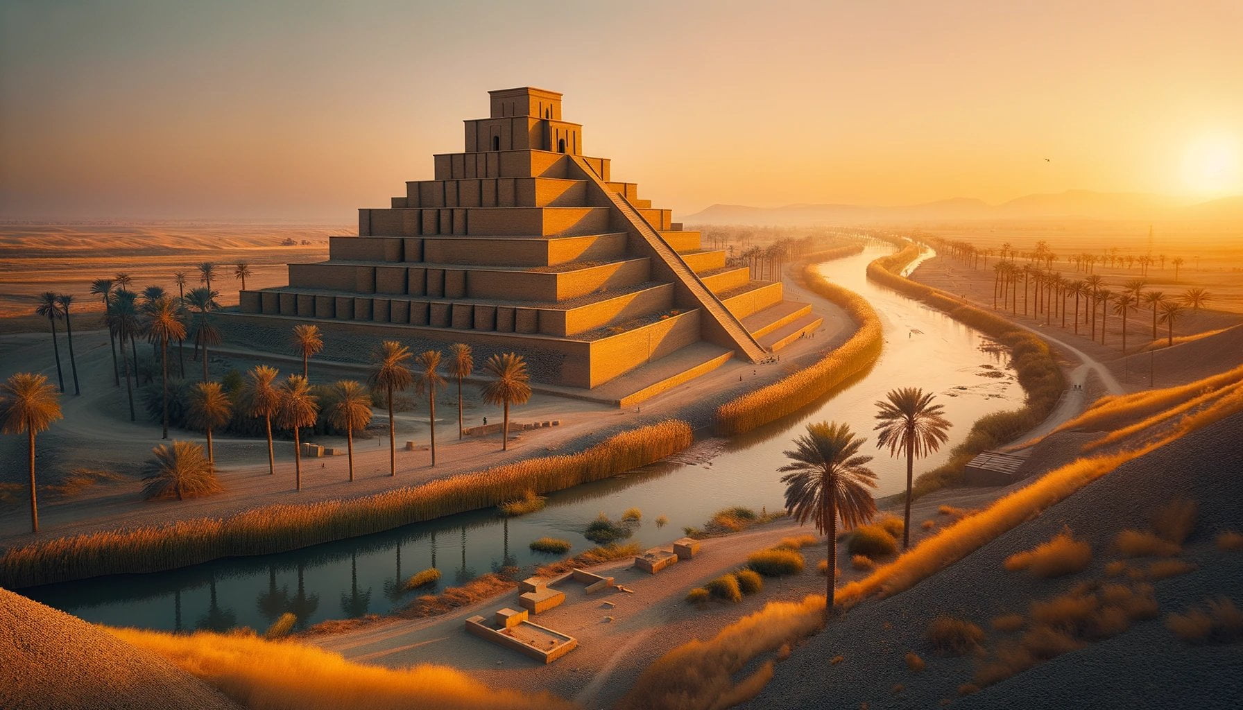 what is a characteristic of mesopotamian architecture 1