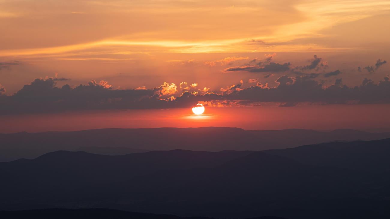 where is the blue ridge mountains