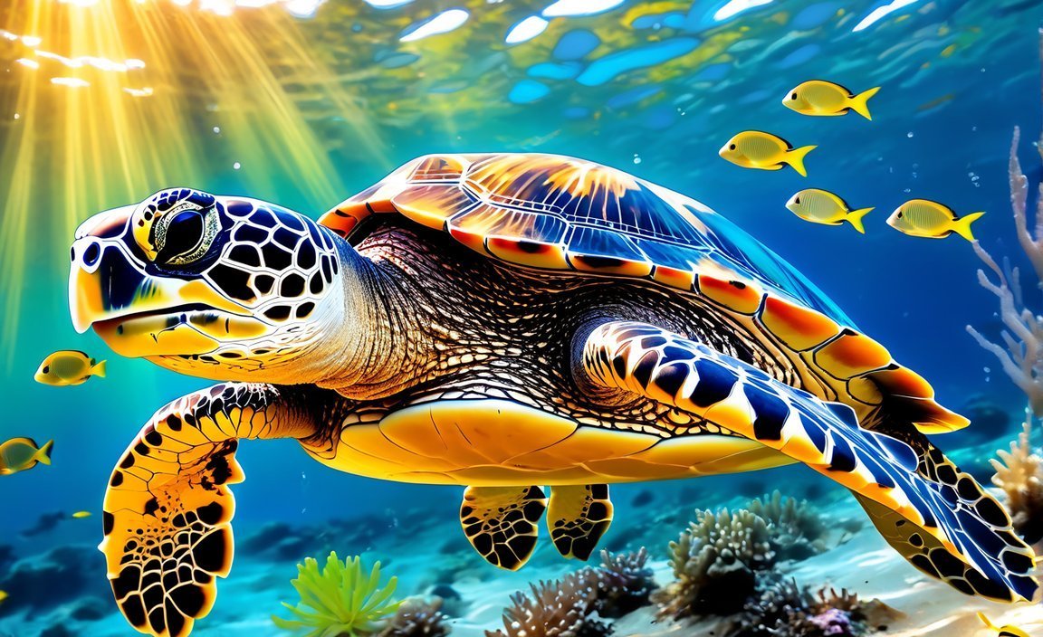 10 fun facts about hawksbill turtles