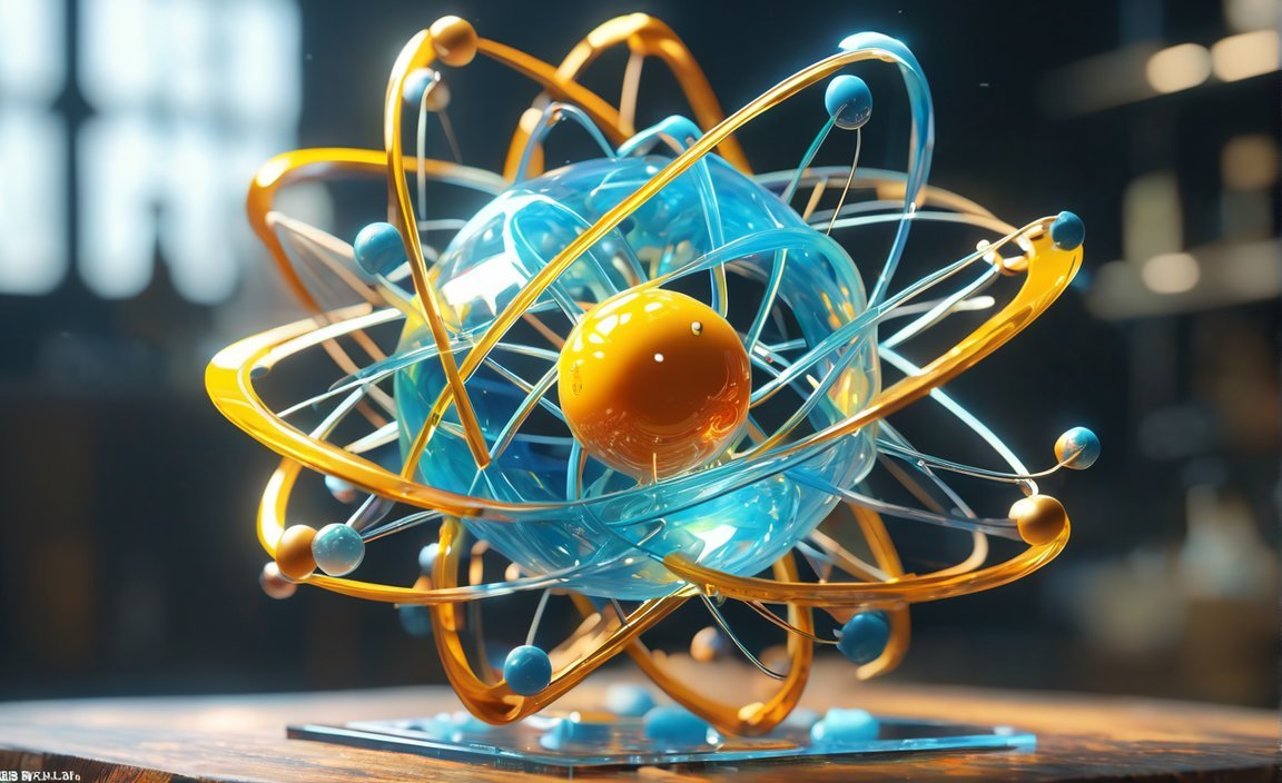 Atom model of sodium 1