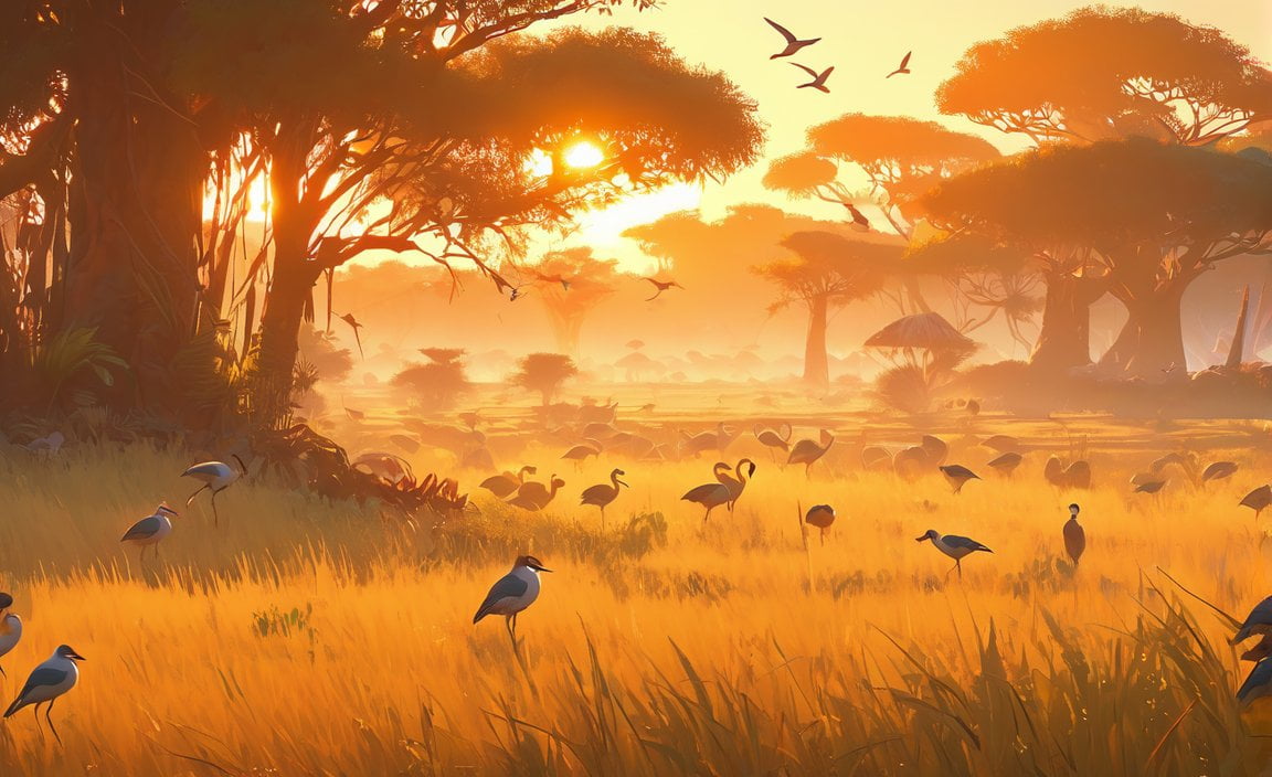 Birds of the savanna