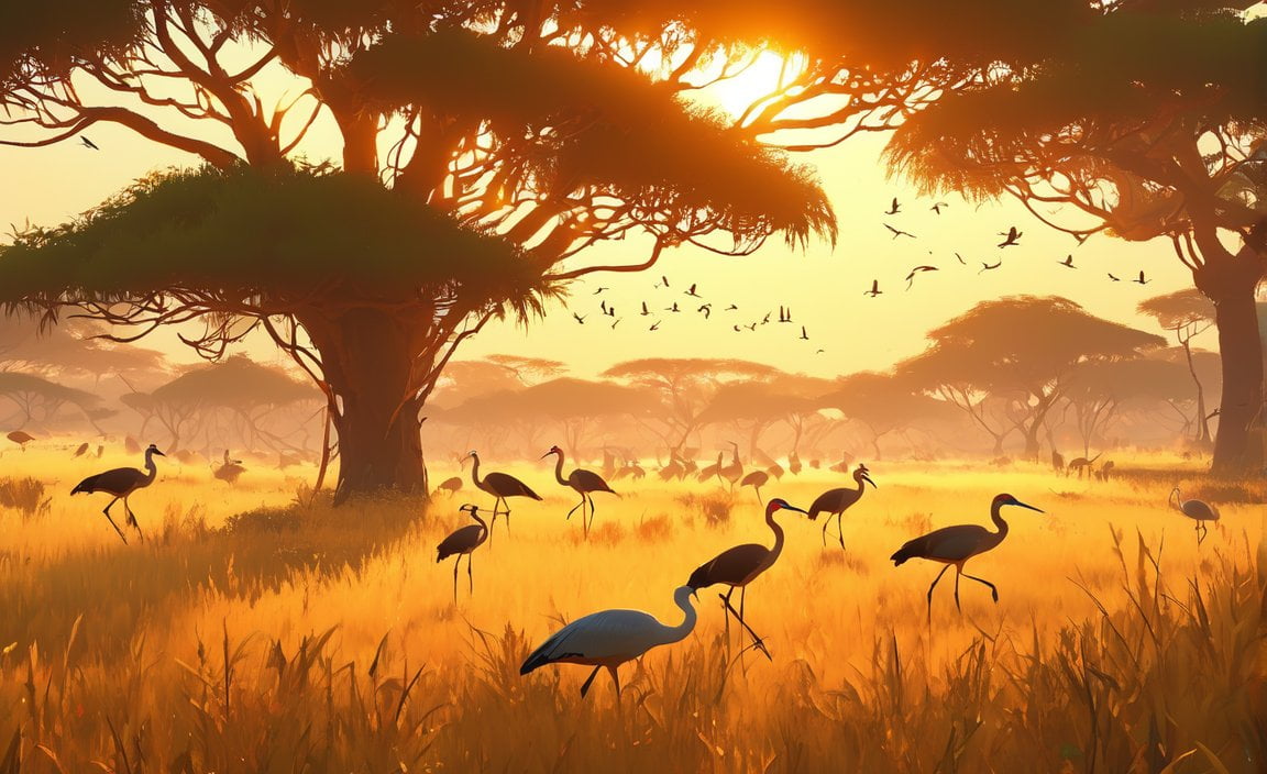 Birds of the savanna