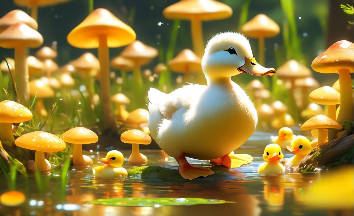 Can ducks eat mushrooms