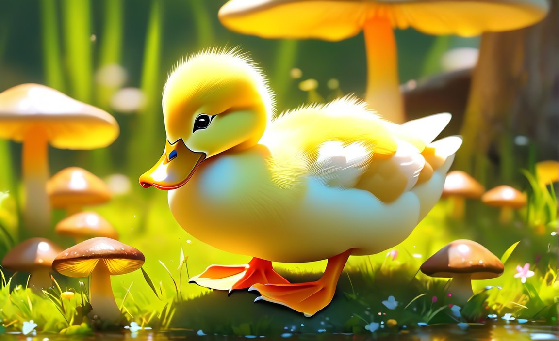 Can ducks eat mushrooms