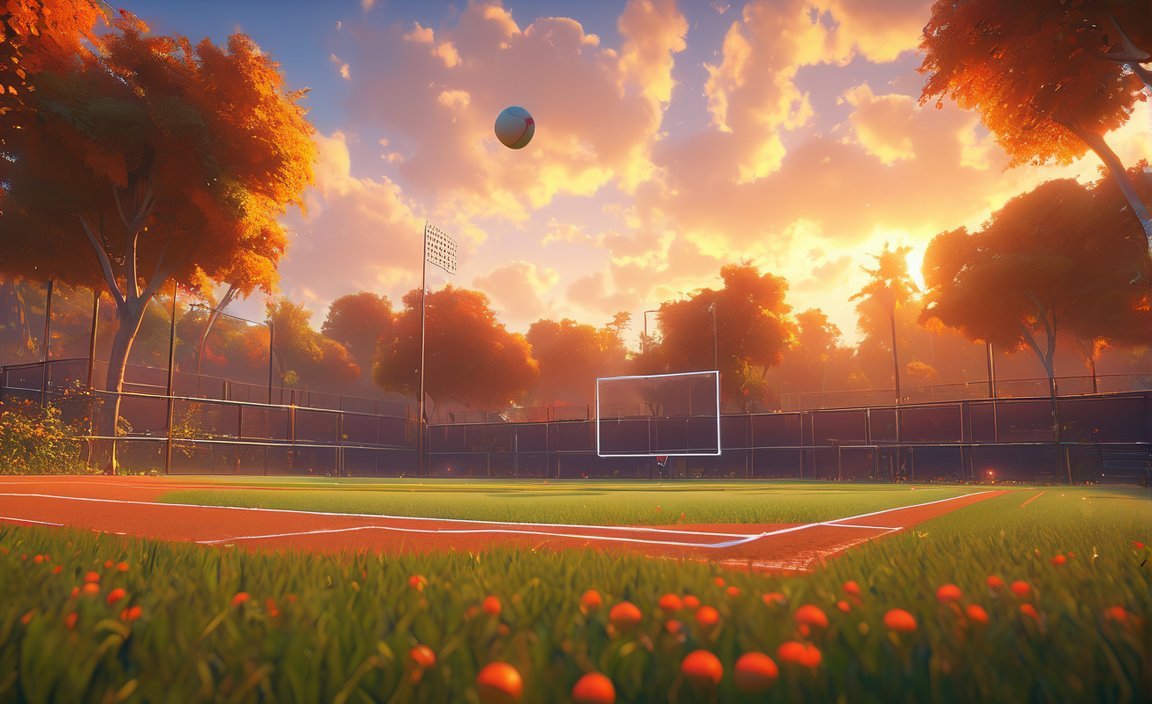 Dimensions of a kickball field