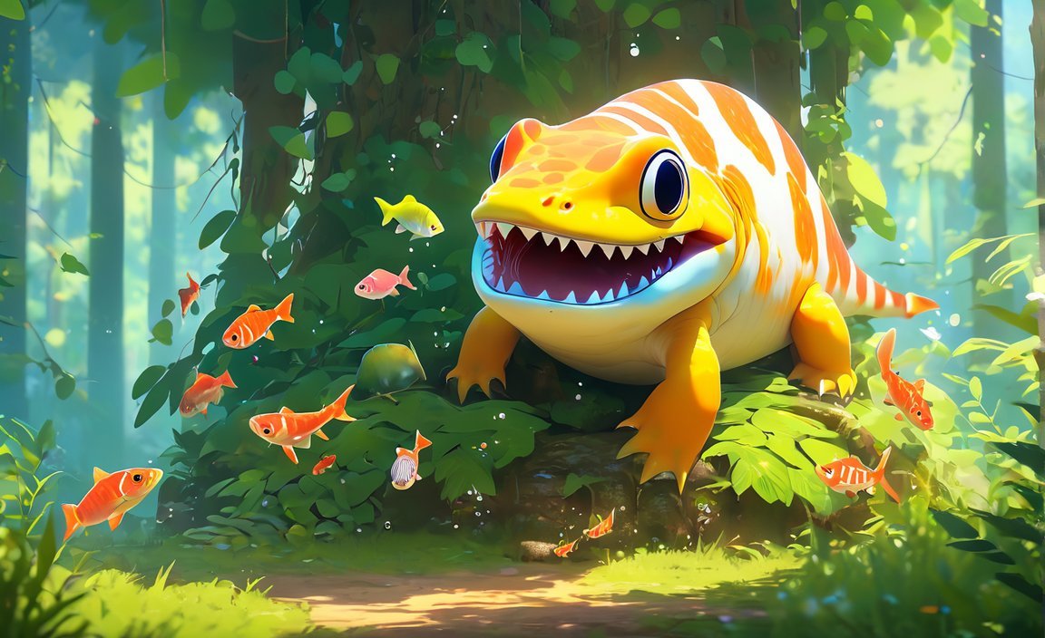 Food chain in forest