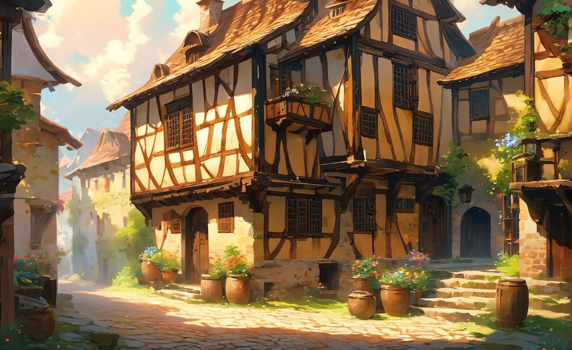 Houses from the 1600s