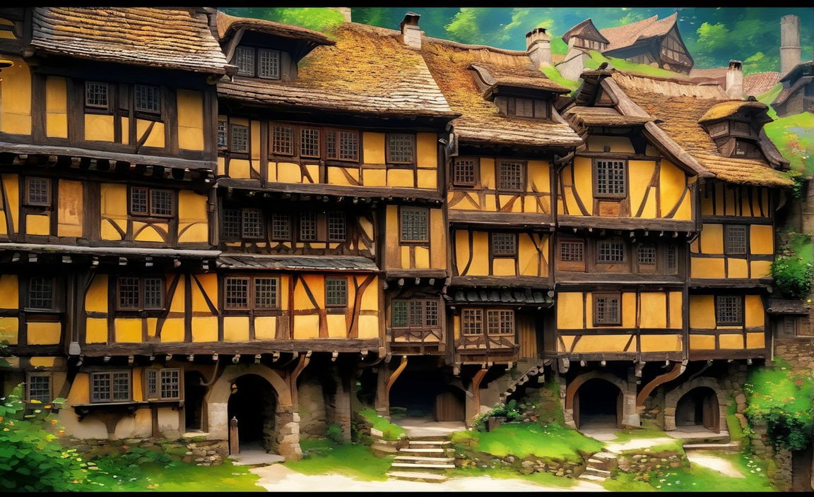 Houses from the 1600s